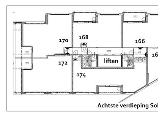 Appartement in Amsterdam met 3 kamers