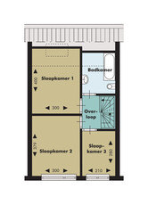 Woonhuis in Schiedam met 3 kamers