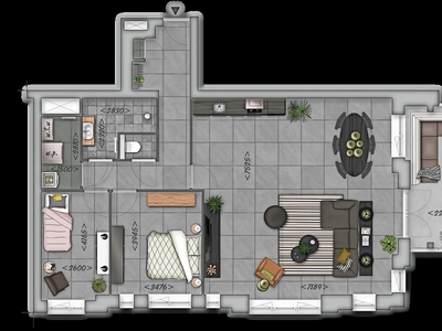 Appartement type C (Bouwnr. 9)