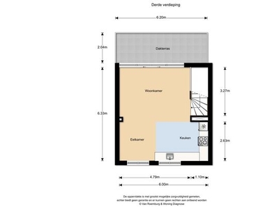 Huur 3 slaapkamer appartement van 125 m² in Amsterdam