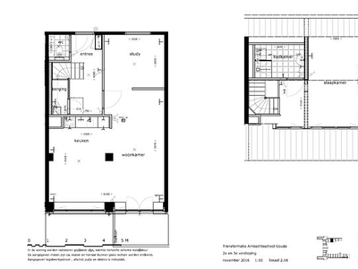 Huur 3 slaapkamer appartement van 84 m² in Gouda