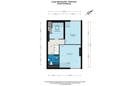 Huur 5 slaapkamer appartement van 156 m² in Rotterdam