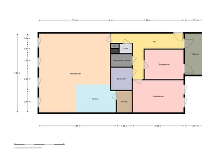 Kamer van 114 m² in Berkel En Rodenrijs