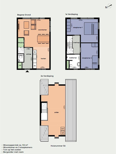 Woonhuis in Voorhout met 2 kamers