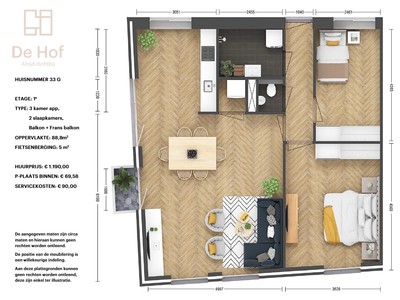 Appartement Markt in Roosendaal