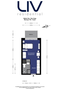 Waldorpstraat in Den Haag (23m2)