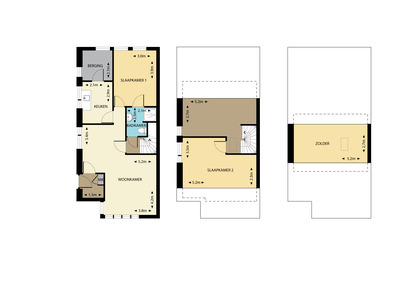 Woonhuis in Houten met 3 kamers