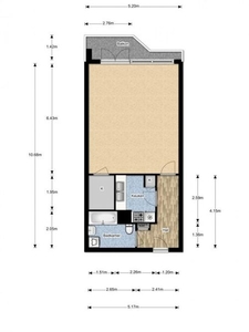 Boslaan in 's-Gravenhage (31m2)