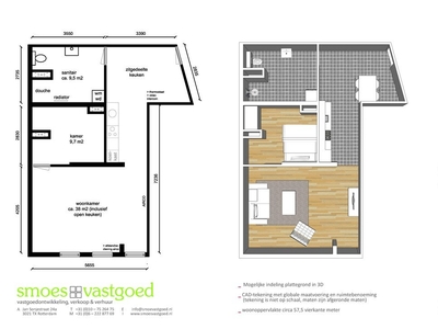 Appartement Walenburgerweg in Rotterdam