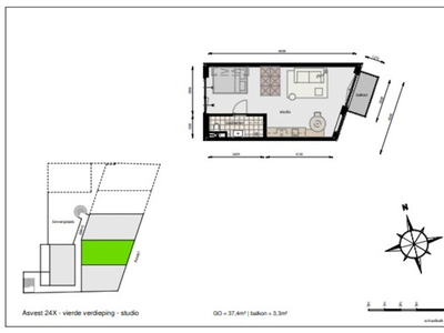 Appartement in Delft