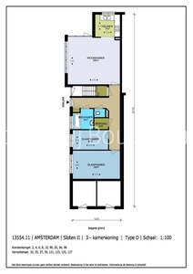 Hamontstraat in Amsterdam (90m2)