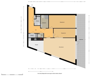 Appartement in Oud-Beijerland met 3 kamers