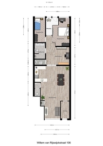 Appartement in Rijswijk met 4 kamers