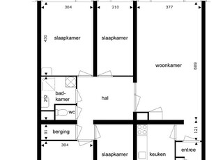 Appartement in Purmerend met 5 kamers