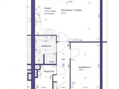 Appartement in Berkel En Rodenrijs met 2 kamers