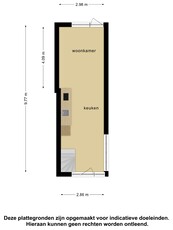 Woonhuis in Gouda met 2 kamers