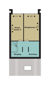 Woonhuis in Voorburg met 4 kamers