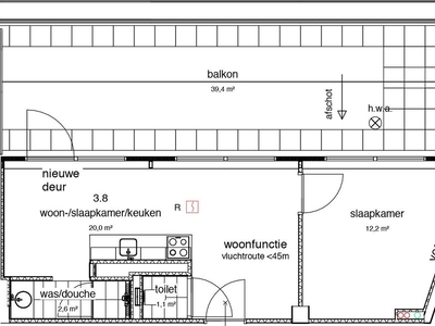 Verlengde Kazernestraat in Deventer (36m2)