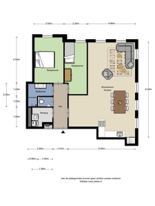 Appartement in Zwolle met 3 kamers