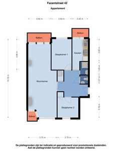 Appartement Fazantstraat in Alphen aan den Rijn