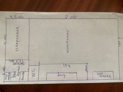 Appartement in Haarlem met 2 kamers