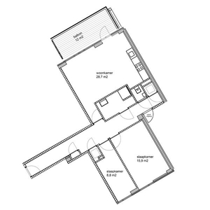 Appartement Vosselmanstraat in Apeldoorn