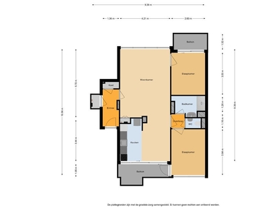 Appartement Eastonstraat in Amsterdam