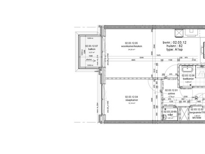 Appartement in Eindhoven met 2 kamers