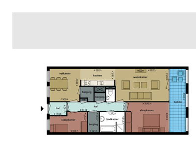 Appartement in Breda met 2 kamers