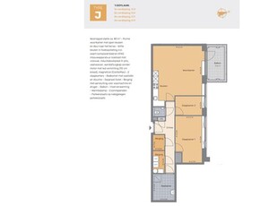 Huur 3 slaapkamer appartement van 80 m² in Utrecht