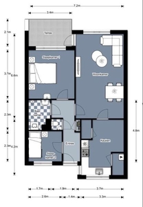 Kometenstraat in Apeldoorn (75m2)